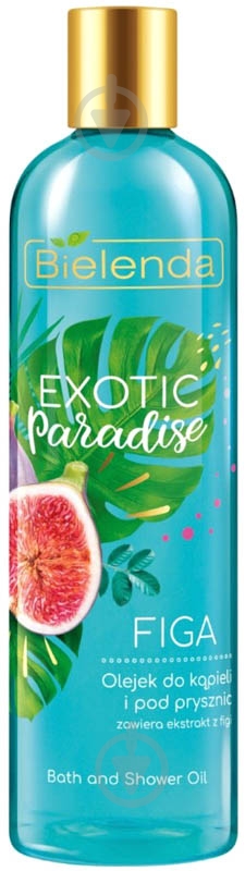 Масло для душа Bielenda Exotic Paradise Инжир 400 мл - фото 1 Масло для душа Bielenda Exotic Paradise Инжир 400 мл - фото 1
