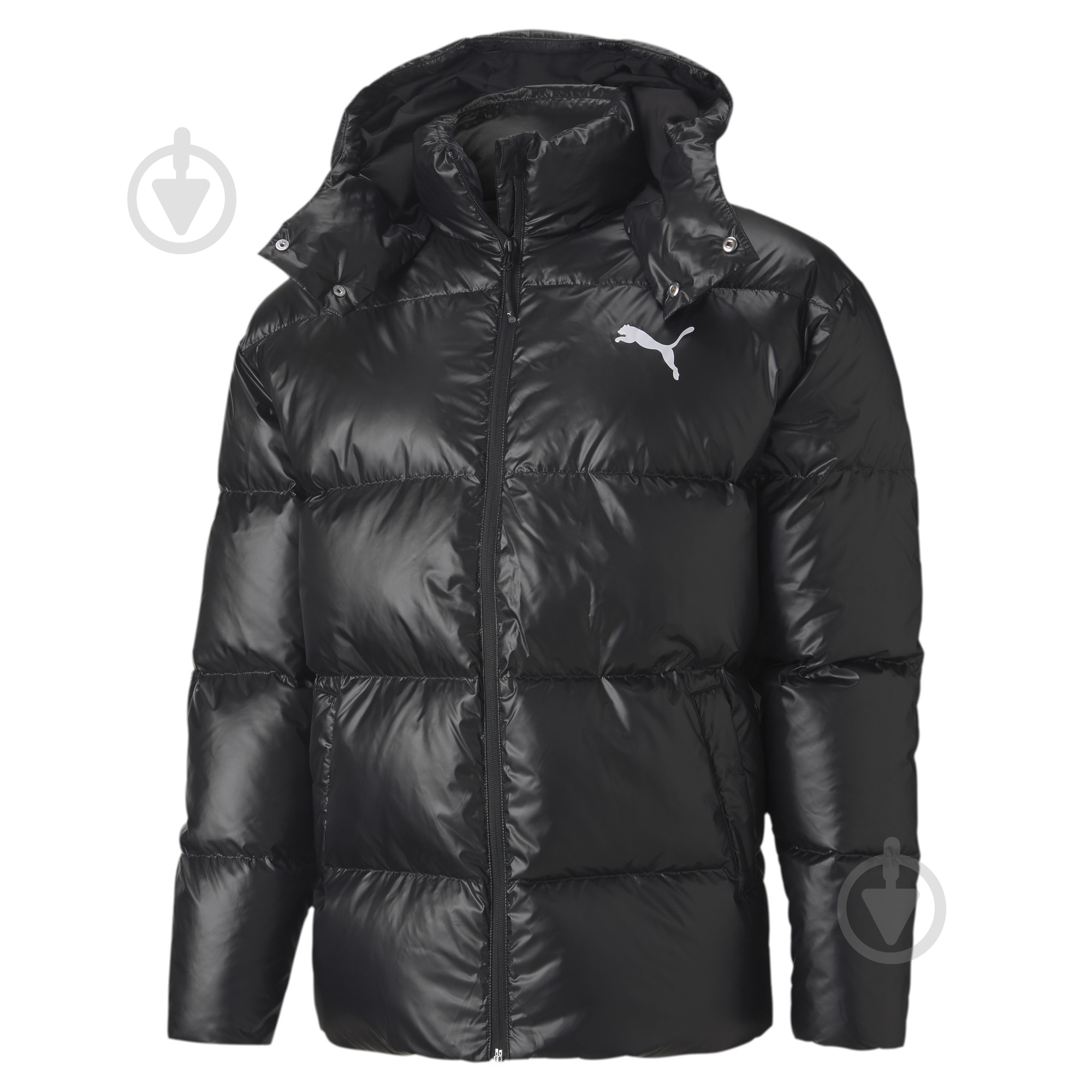 Пуховик Puma Volume Down Jacket 58216101 р.M черный - фото 1