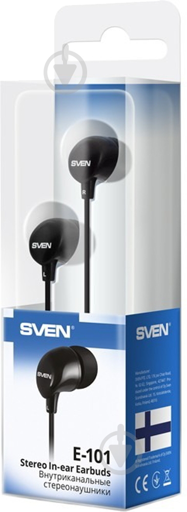 Наушники Sven E-101 black (850233) - фото 4
