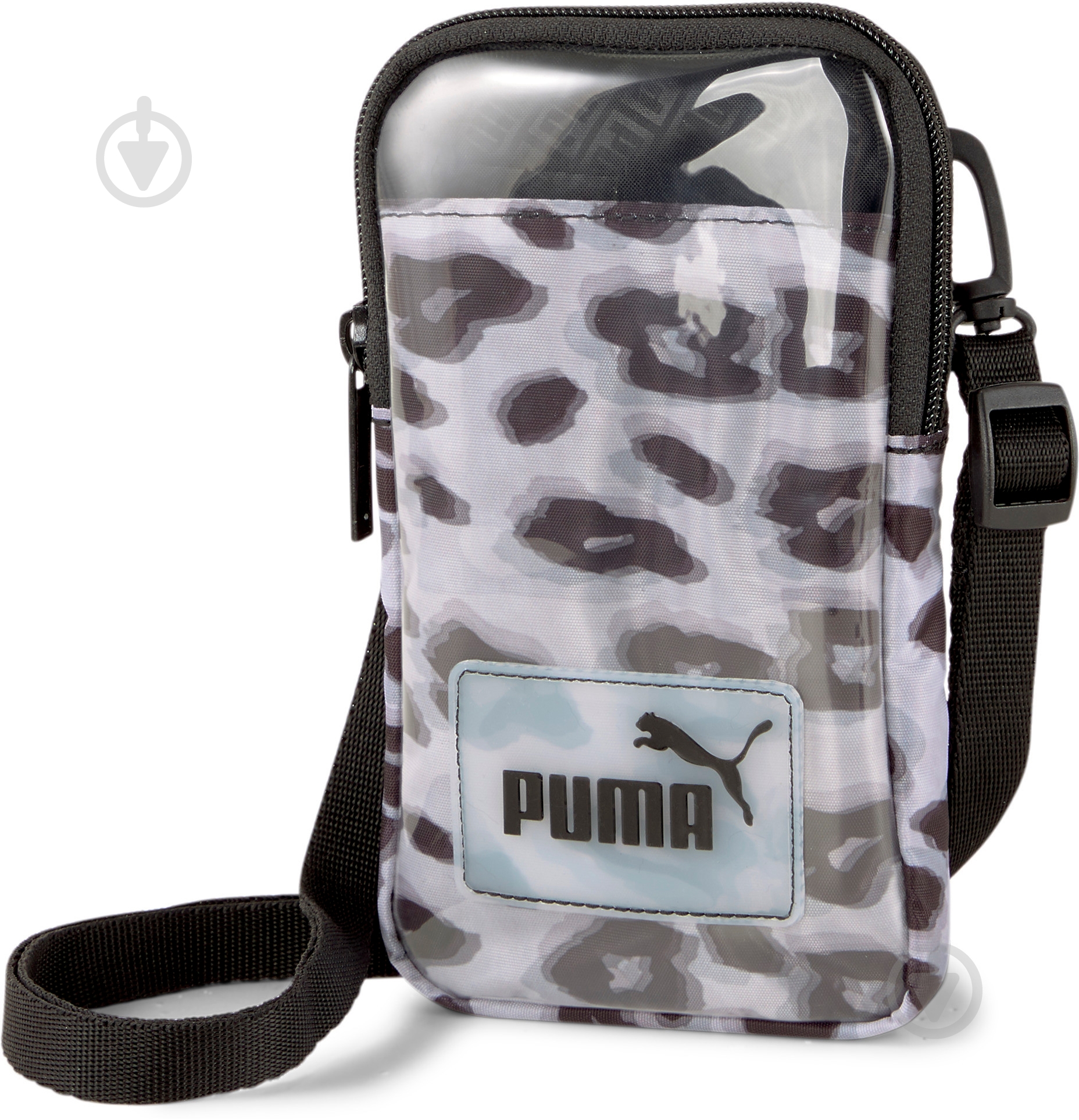 Сумка Puma CORE POP SLING POUCH 07792802 чорний із білим - фото 1