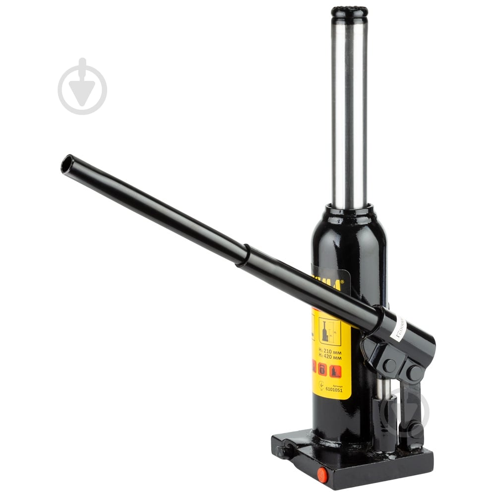 Домкрат гидравлический Sigma бутылочный (6101051) 5 т - фото 3 Домкрат гидравлический Sigma бутылочный (6101051) 5 т - фото 3