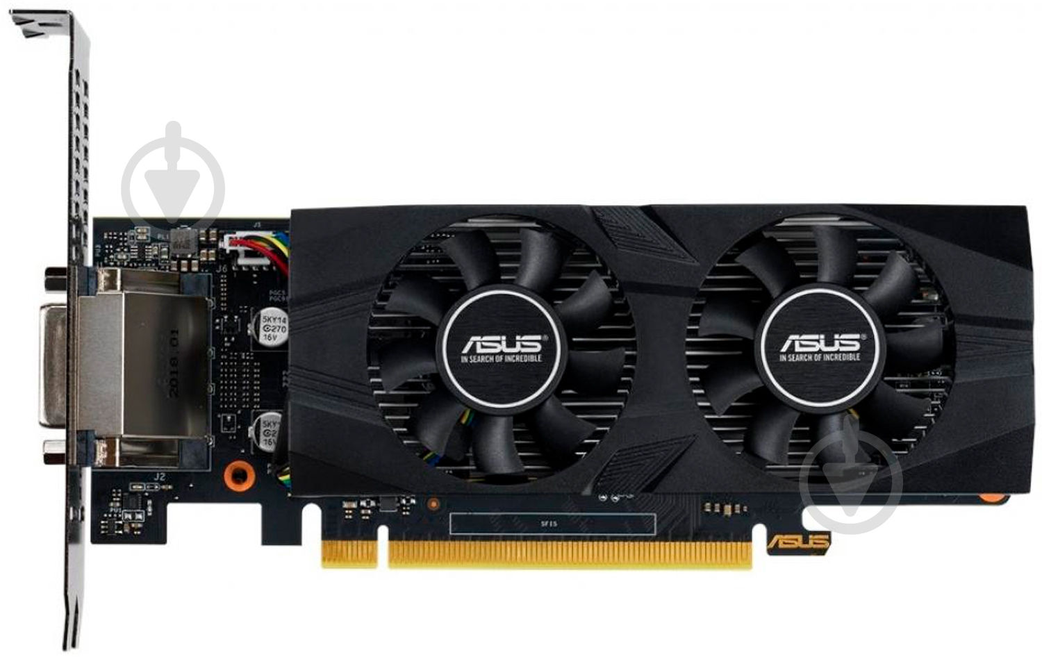 Видеокарта Asus GeForce GTX 1650 4GB GDDR5 128bit (GTX1650-O4G-LP-BRK) - фото 3 Видеокарта Asus GeForce GTX 1650 4GB GDDR5 128bit (GTX1650-O4G-LP-BRK) - фото 3