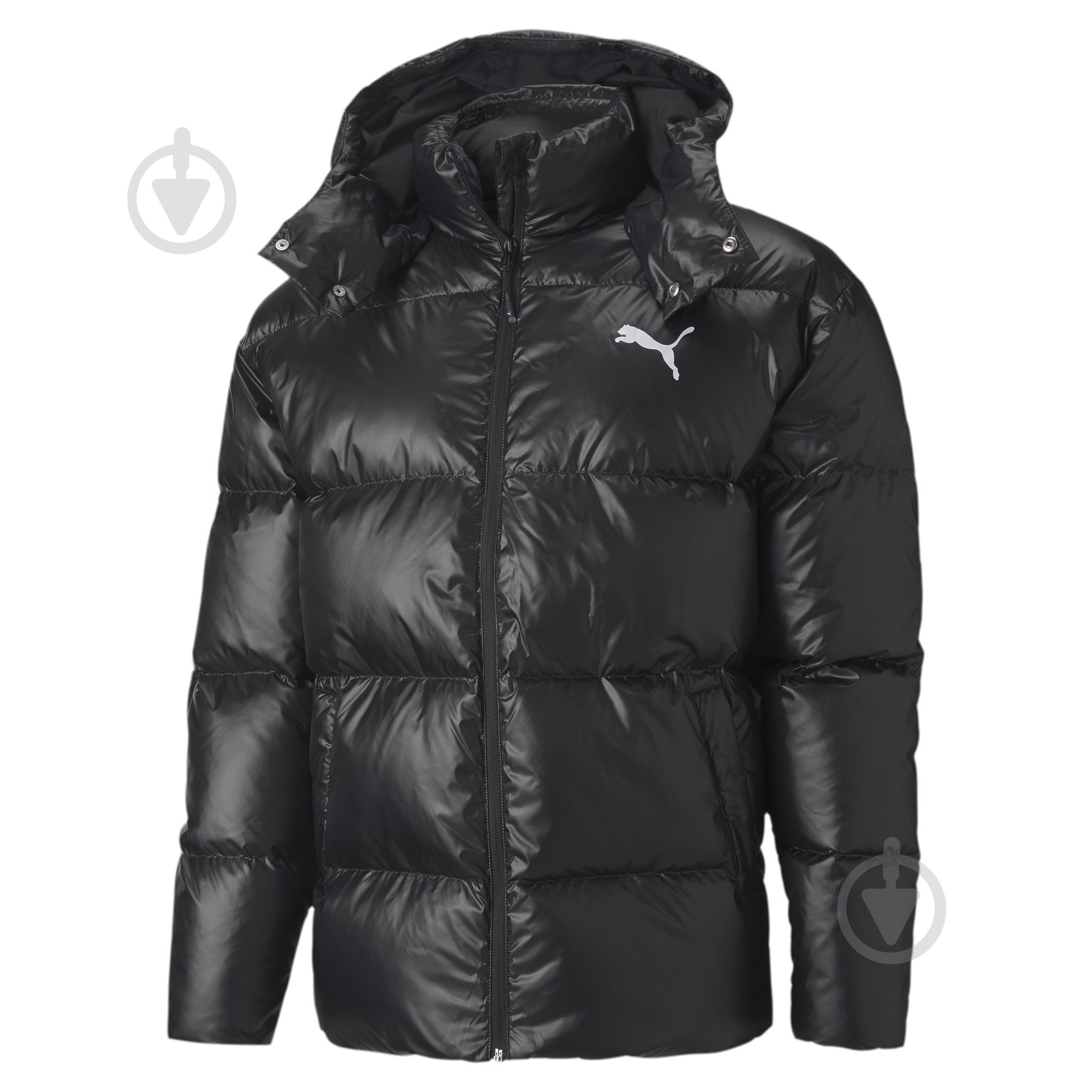 Пуховик Puma Volume Down Jacket 58216101 р.L черный - фото 1