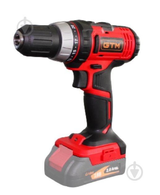 Шуруповерт аккумуляторный GTM BARE TOOL DS18/40P - фото 1 Шуруповерт аккумуляторный GTM BARE TOOL DS18/40P - фото 1