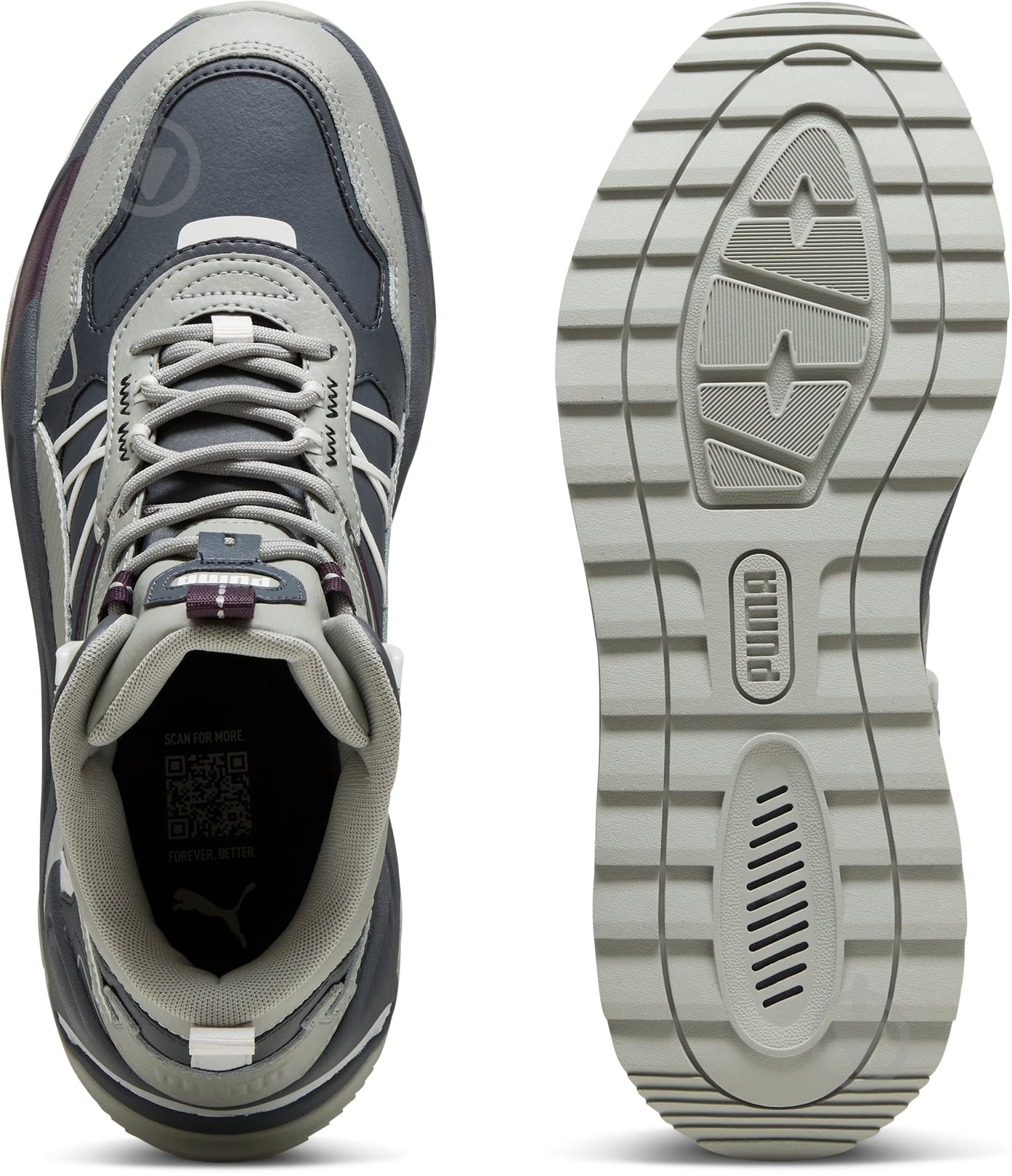 Ботинки Puma TRINITY MID HYBRID L 39398510 р.45 серый - фото 6