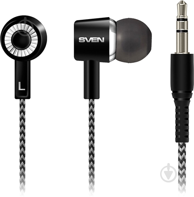 Наушники Sven E-109M black (850236) - фото 1