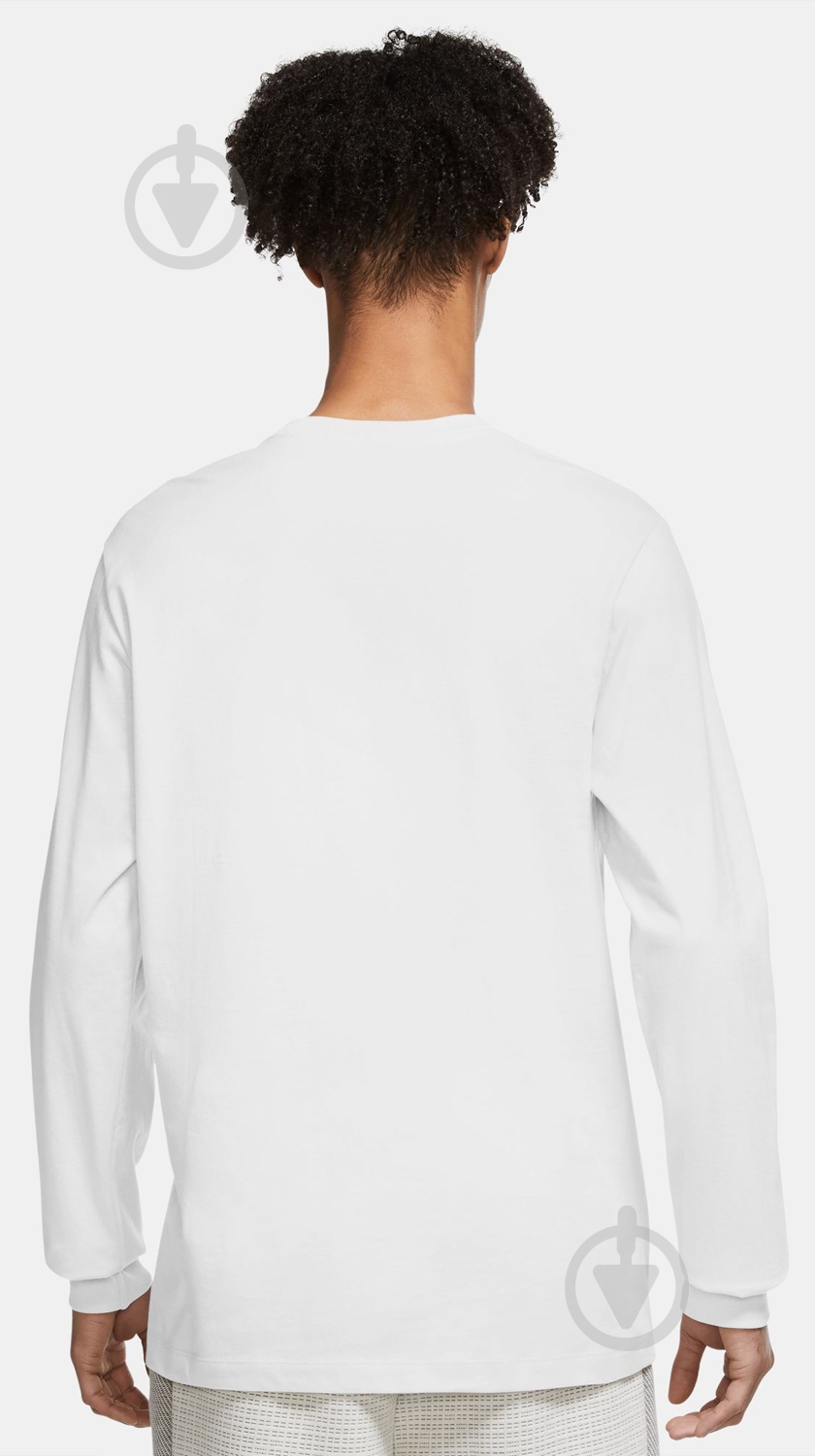 Футболка Nike NS CLUB TEE - LS AR5193-100 р.XL белый - фото 2
