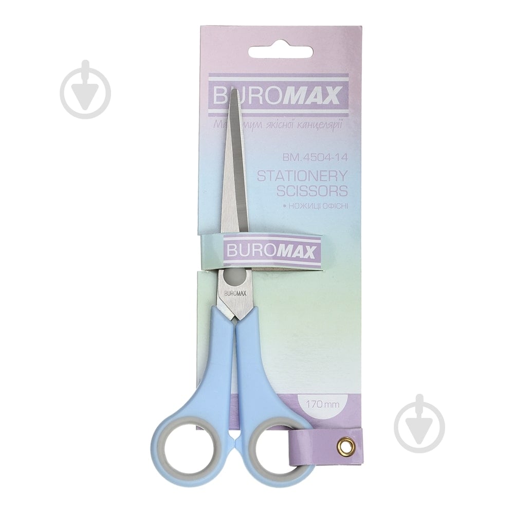 Ножницы PASTEL Buromax BM.4504-14 - фото 1