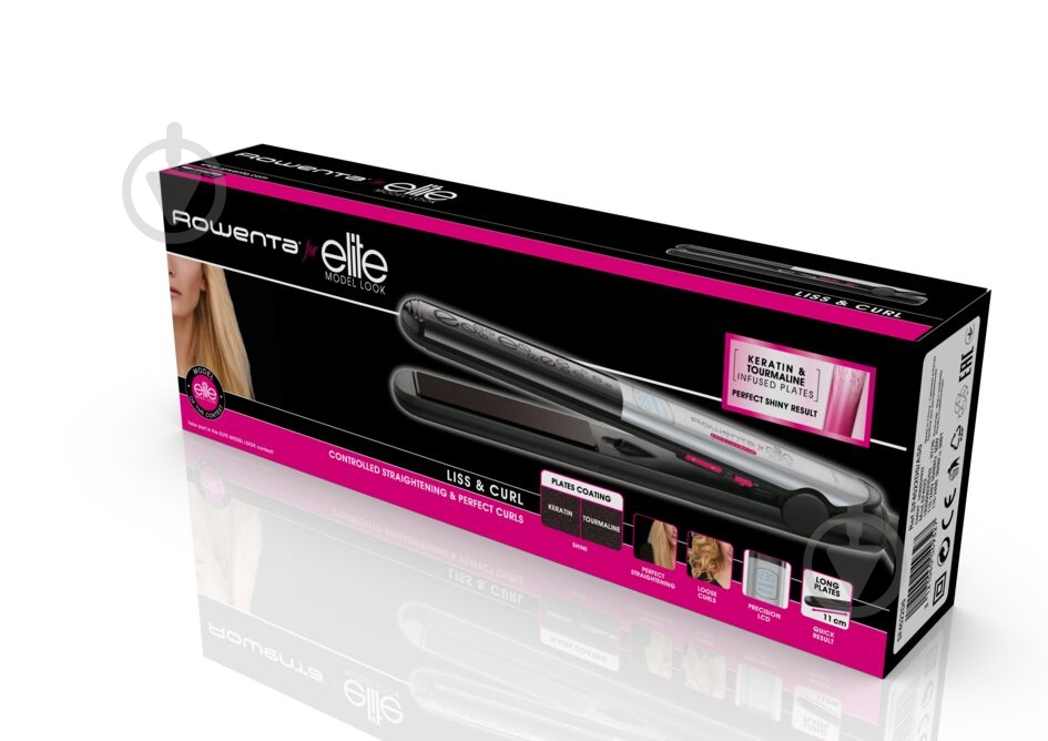 Выпрямитель для волос Rowenta Elite Model Look SF4522D0 - фото 8 Выпрямитель для волос Rowenta Elite Model Look SF4522D0 - фото 8