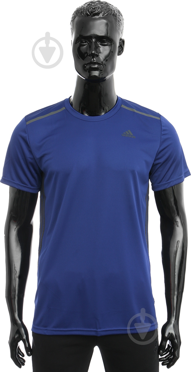 Футболка Adidas COOL365 TEE AY7313 р.XL синий - фото 1