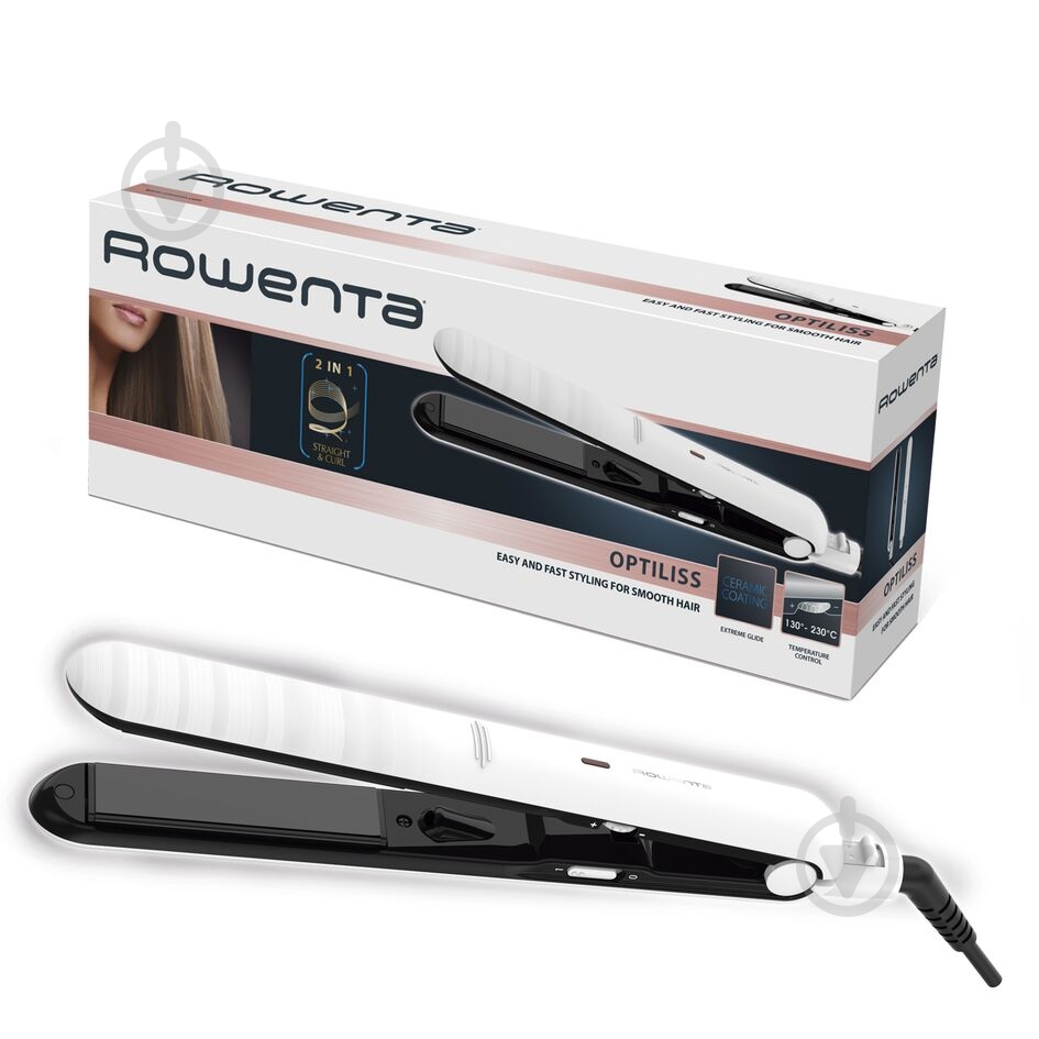 Выпрямитель для волос Rowenta OPTILISS II SF3210F0 - фото 10 Выпрямитель для волос Rowenta OPTILISS II SF3210F0 - фото 10