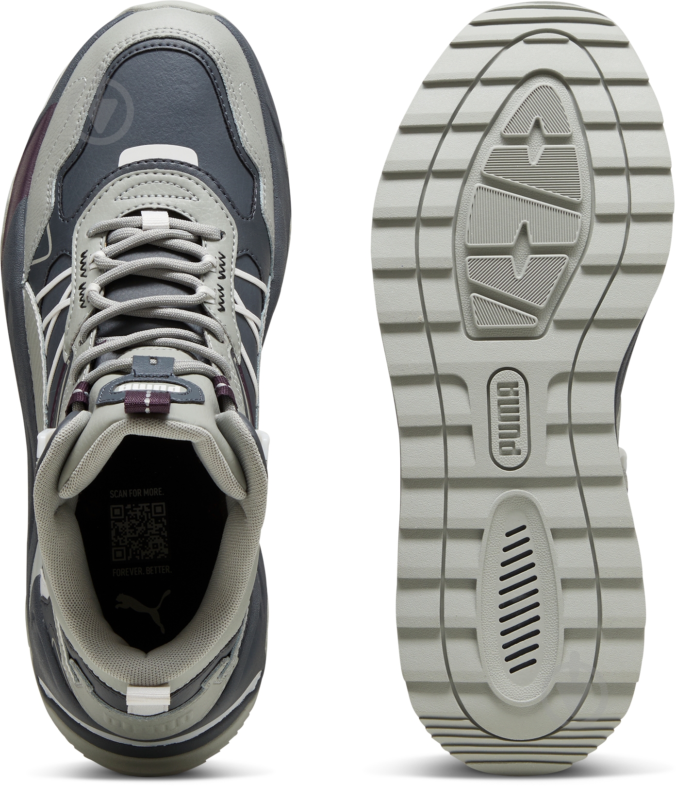 Ботинки Puma TRINITY MID HYBRID L 39398510 р.46 серый - фото 6