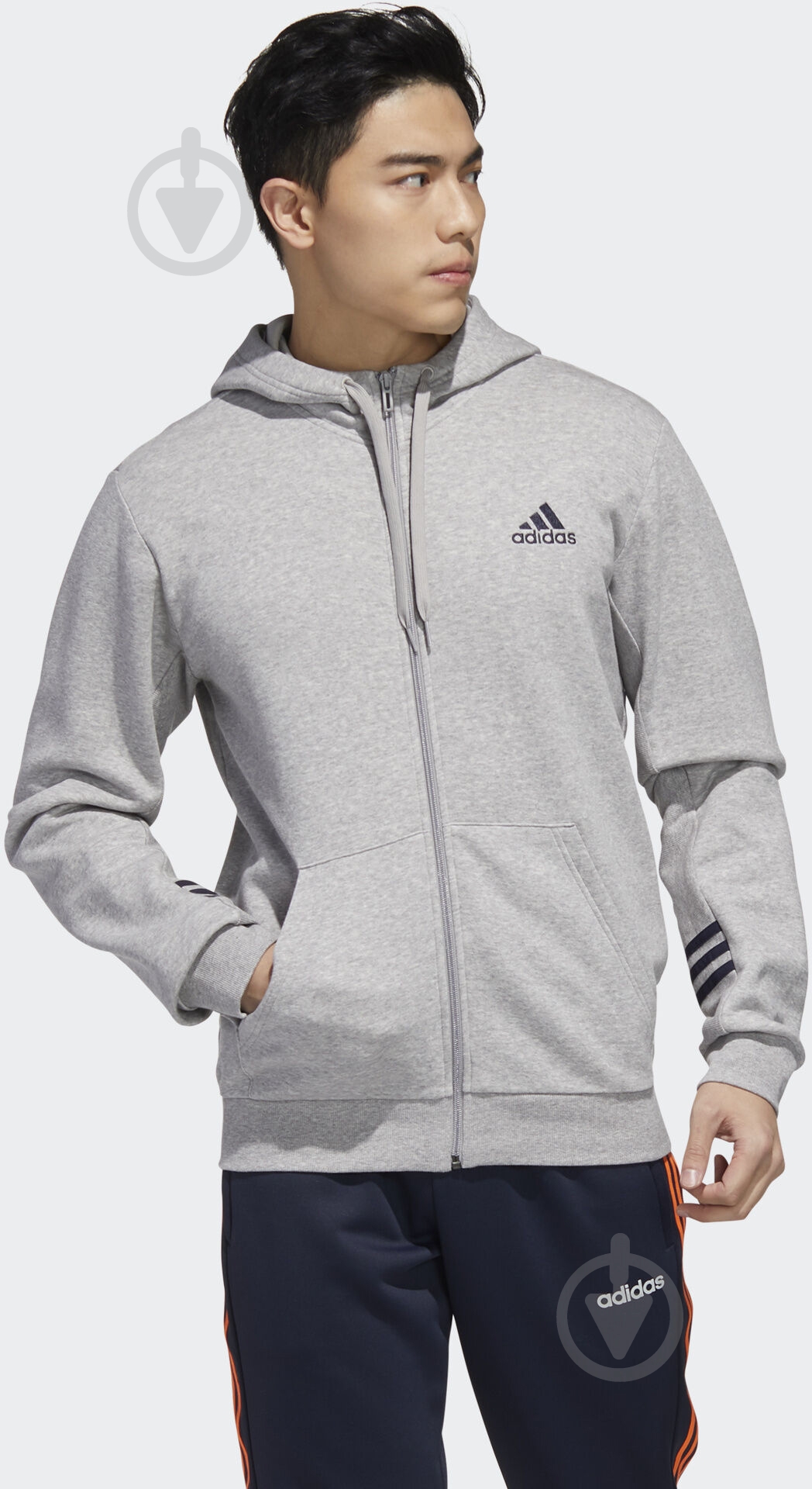 Джемпер Adidas M E COMF HD TT GD5457 р. M сірий - фото 3