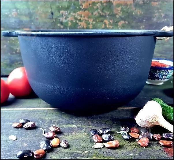 Кастрюля Maysternya чугунная 6 л Т404 - фото 3