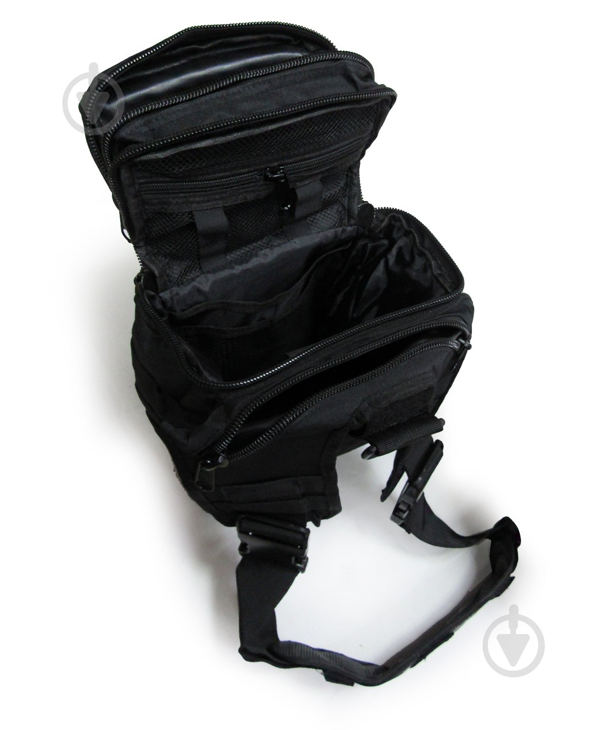 Сумка-рюкзак 1991 ТМ тактическая OXFORD 15л Black - фото 5