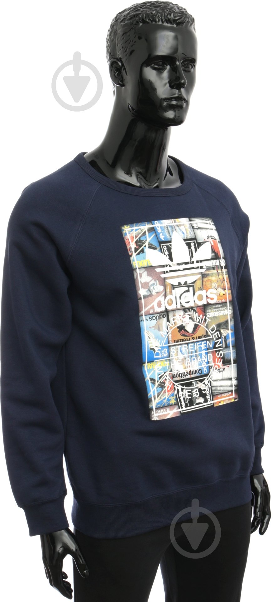 Свитшот Adidas BTS CREW AY7799 р. S синий - фото 2