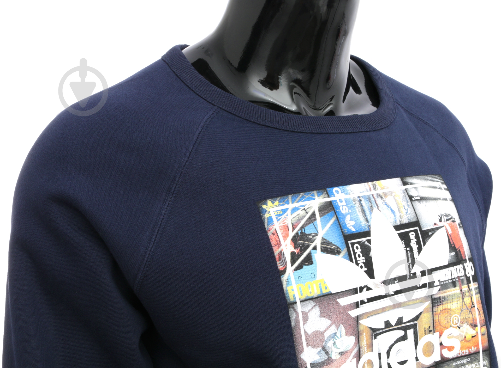 Свитшот Adidas BTS CREW AY7799 р. M синий - фото 4 Свитшот Adidas BTS CREW AY7799 р. M синий - фото 4