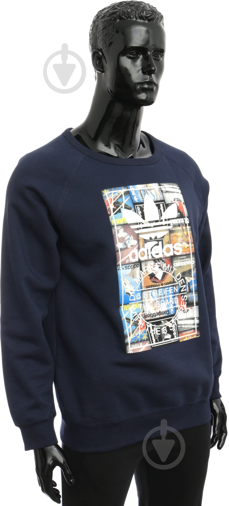 Свитшот Adidas BTS CREW AY7799 р. M синий - фото 2 Свитшот Adidas BTS CREW AY7799 р. M синий - фото 2