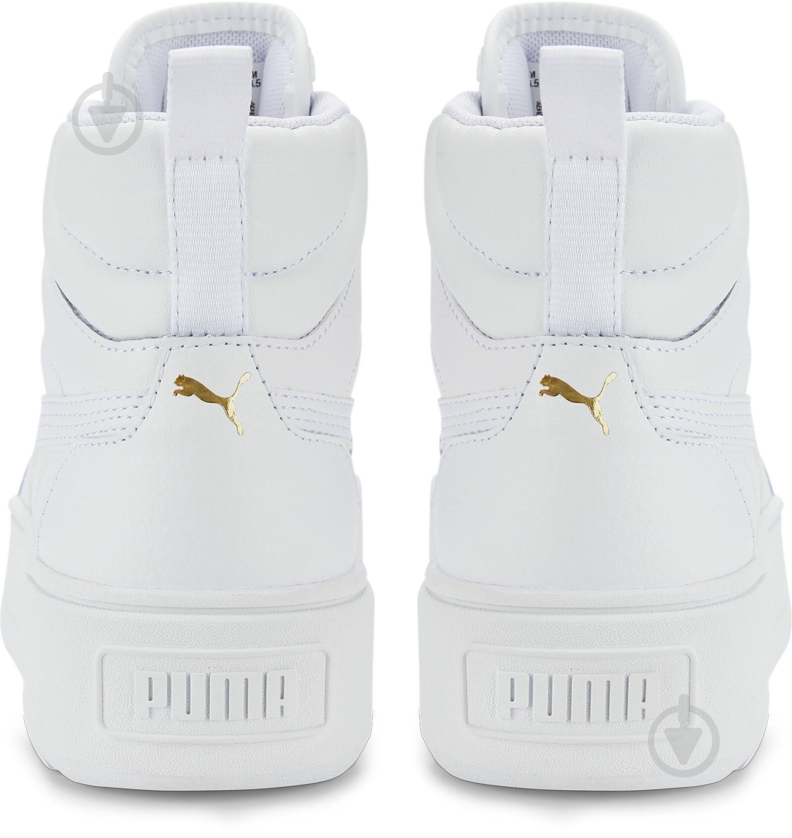 Кроссовки женские демисезонные Puma KARMEN MID 38585701 р.37 белые - фото 4