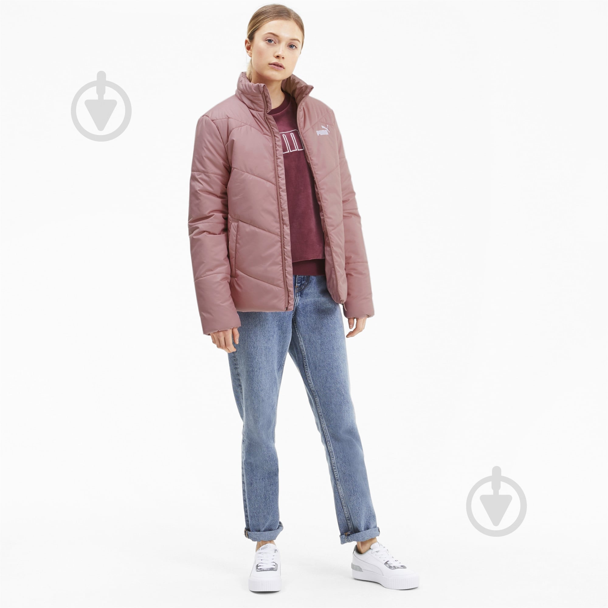 Куртка женская зимняя Puma ESS Padded Jacket 58221016 р.M розовая - фото 5