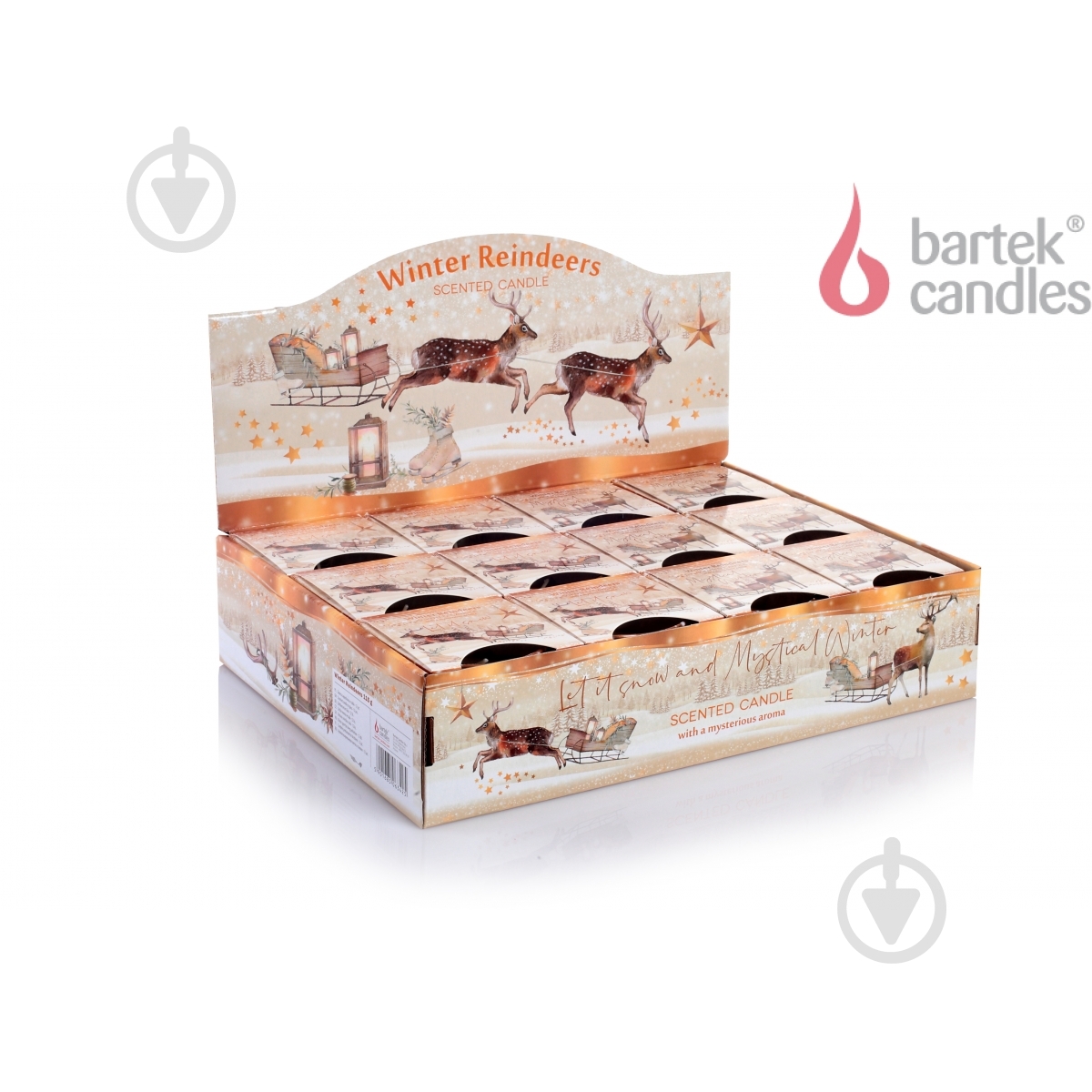 Свеча ароматическая Bartek Candles Зимние олени 115 г - фото 4 Свеча ароматическая Bartek Candles Зимние олени 115 г - фото 4