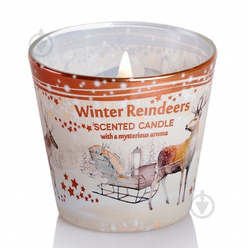 Свеча ароматическая Bartek Candles Зимние олени 115 г - фото 1 Свеча ароматическая Bartek Candles Зимние олени 115 г - фото 1