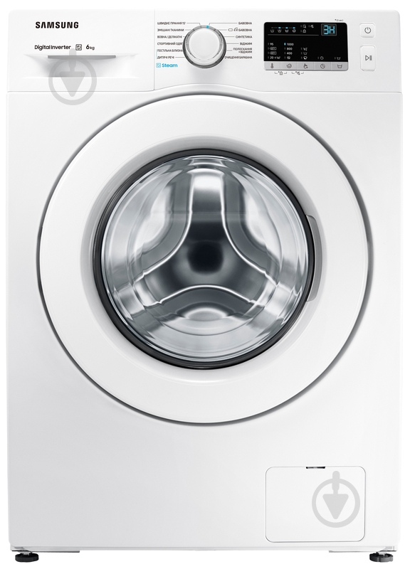 Стиральная машина Samsung WW62J30G0LW/UA - фото 1