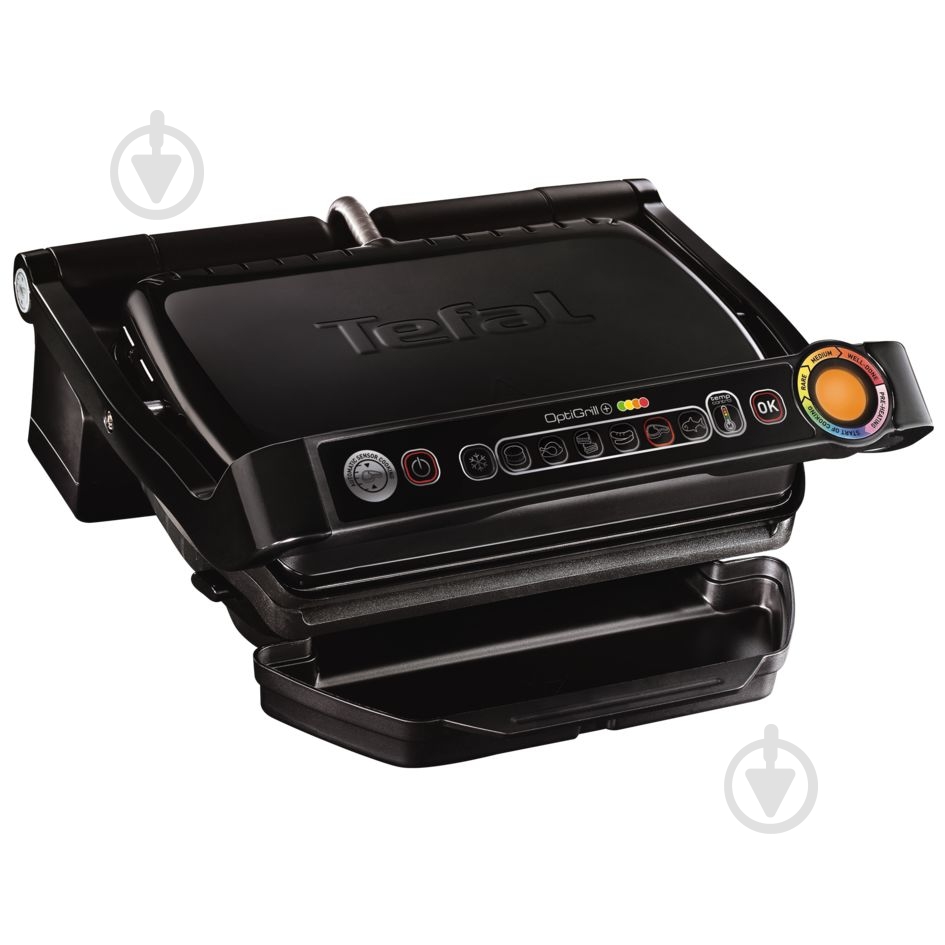Гриль контактный Tefal OptiGrill + GC714834 - фото 1 Гриль контактный Tefal OptiGrill + GC714834 - фото 1
