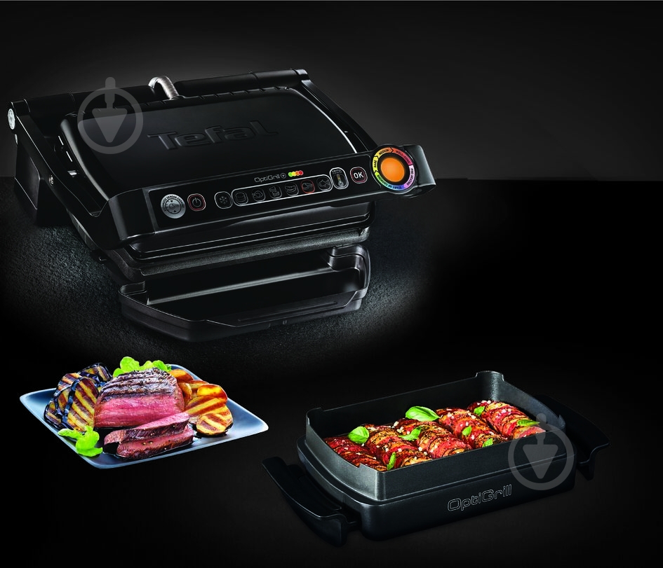 Гриль контактный Tefal OptiGrill + GC714834 - фото 11 Гриль контактный Tefal OptiGrill + GC714834 - фото 11