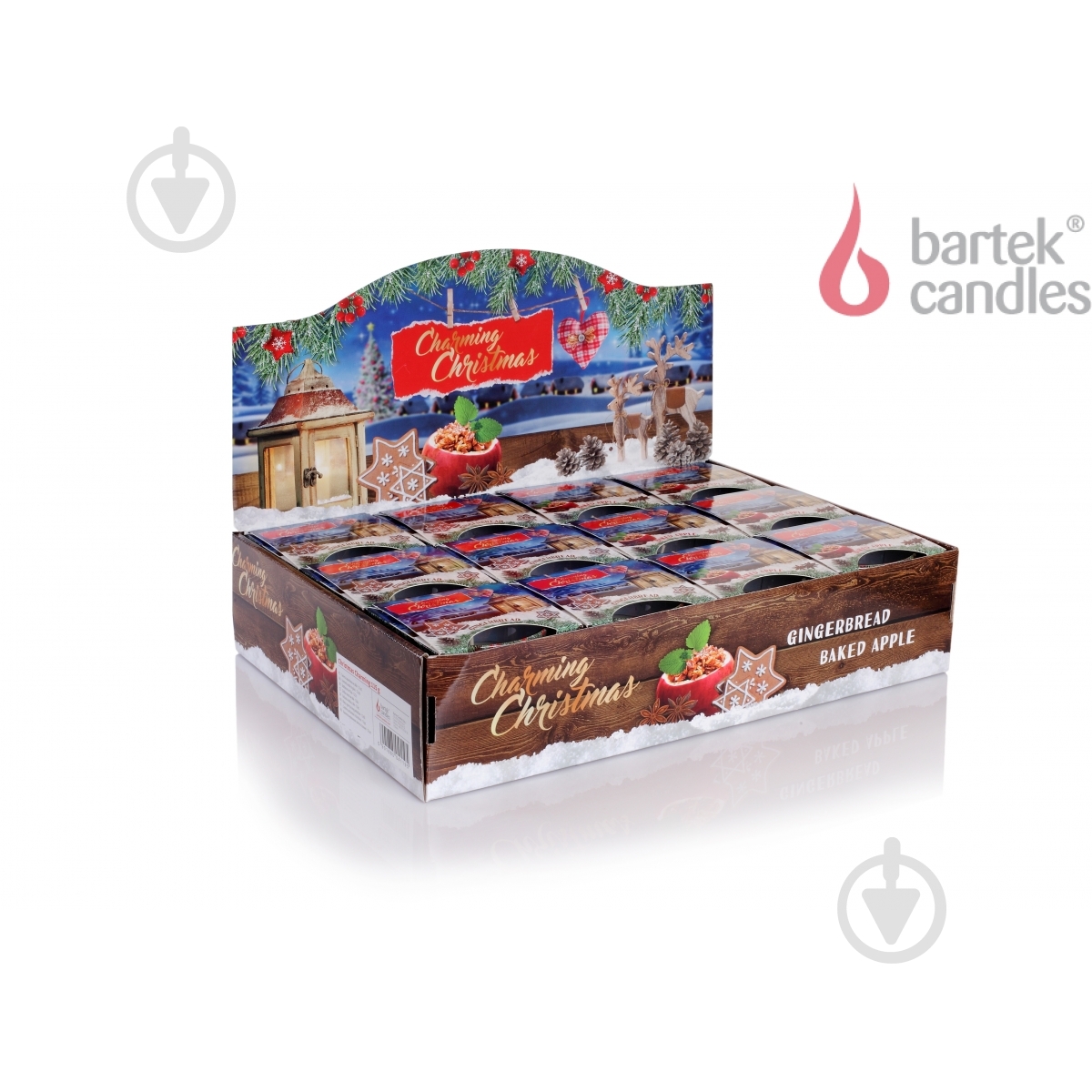Свеча ароматическая Bartek Candles Волшебное рождество 115 г - фото 4
