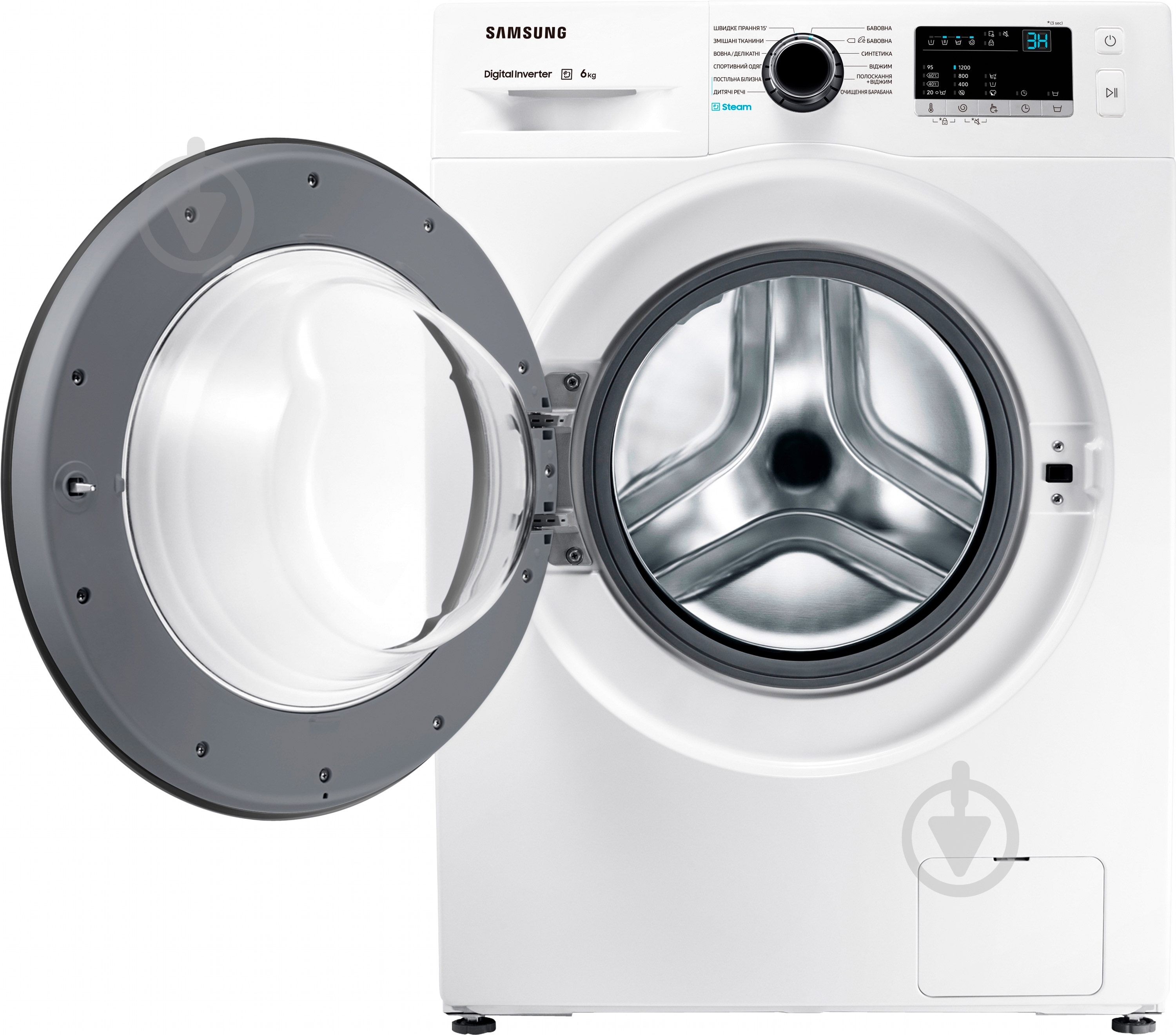 Пральна машина Samsung WW62J32G0PW/UA - фото 4