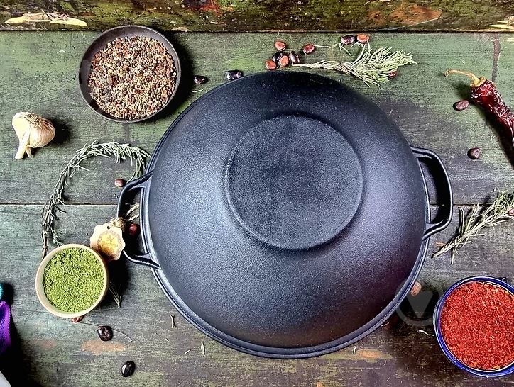 Казан Maysternya узбекский WOK 8 л Т405 - фото 3