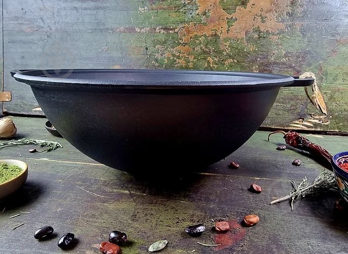 Казан Maysternya узбекский WOK 8 л Т405 - фото 4