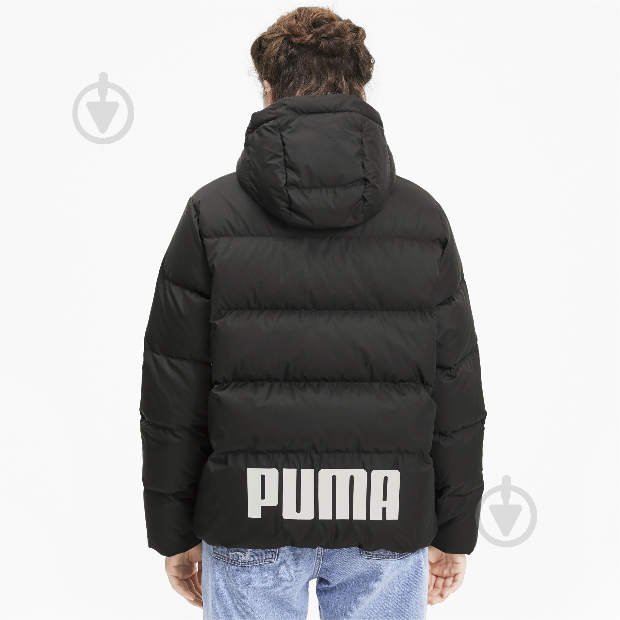 Пуховик Puma ESS+ Down Jacket 58221801 р.M черный - фото 4