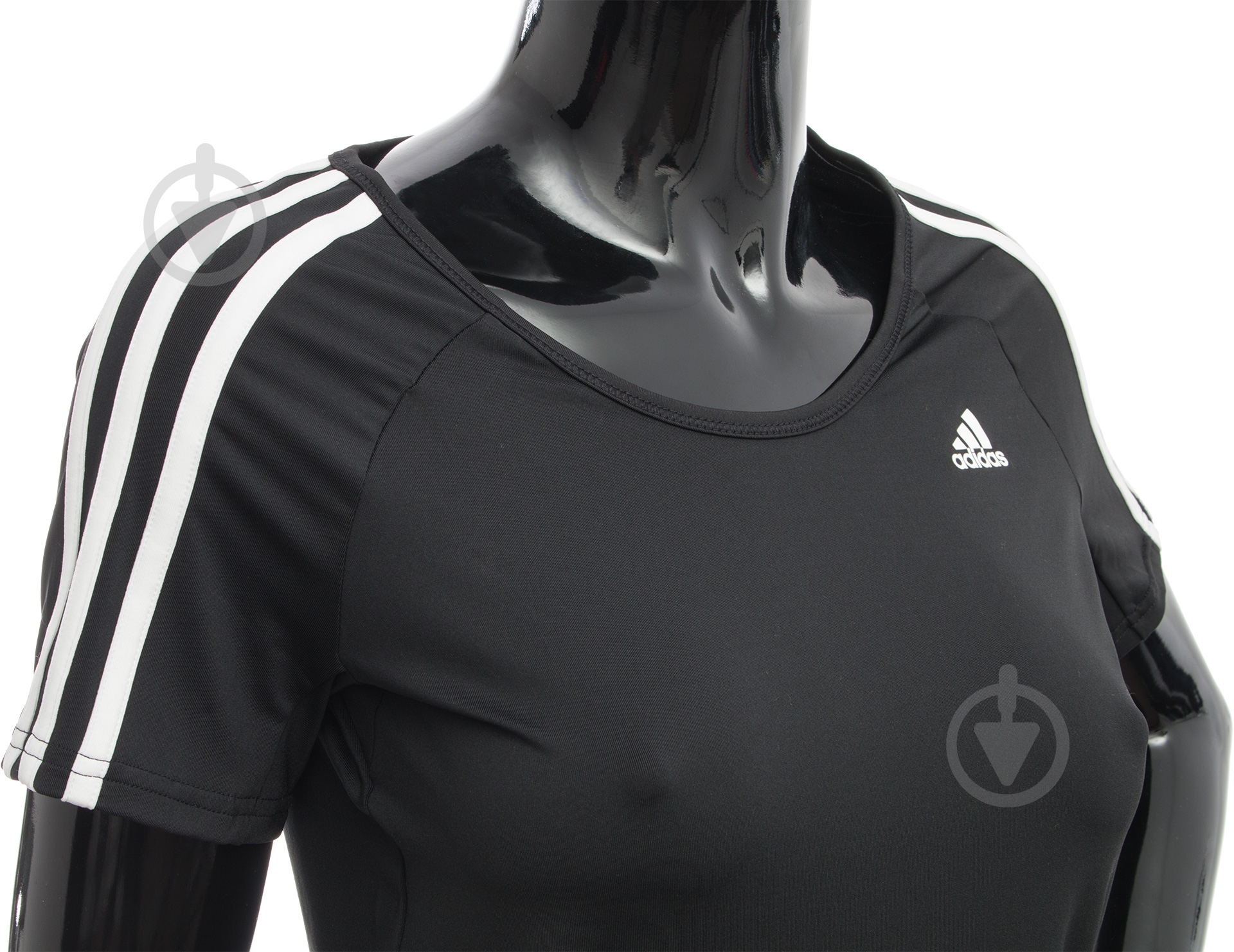 Футболка Adidas BASIC 3S P TEE AY7823 р.2XS черный - фото 4