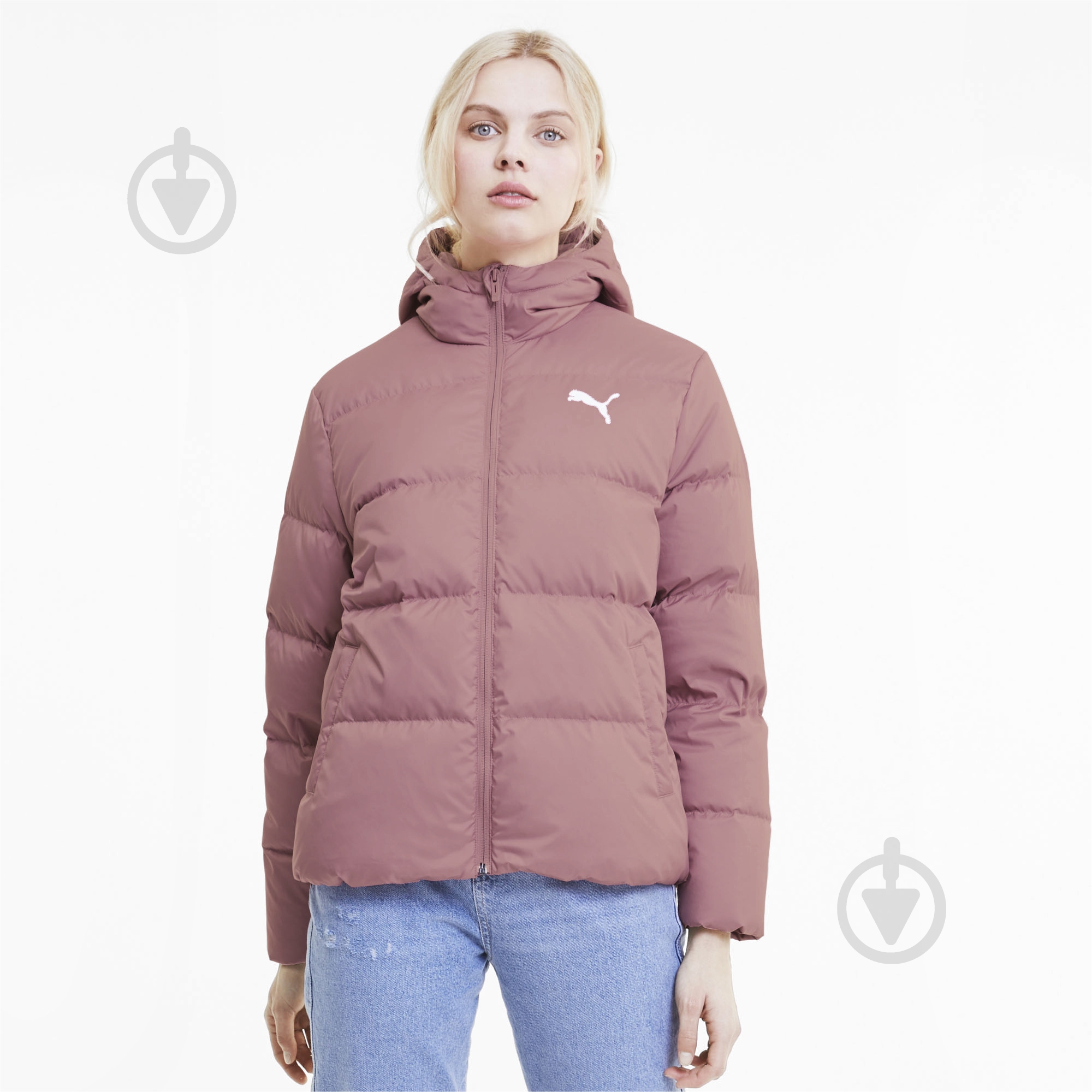 Пуховик Puma ESS+ Down Jacket 58221816 р.XS розовый - фото 1 Пуховик Puma ESS+ Down Jacket 58221816 р.XS розовый - фото 1