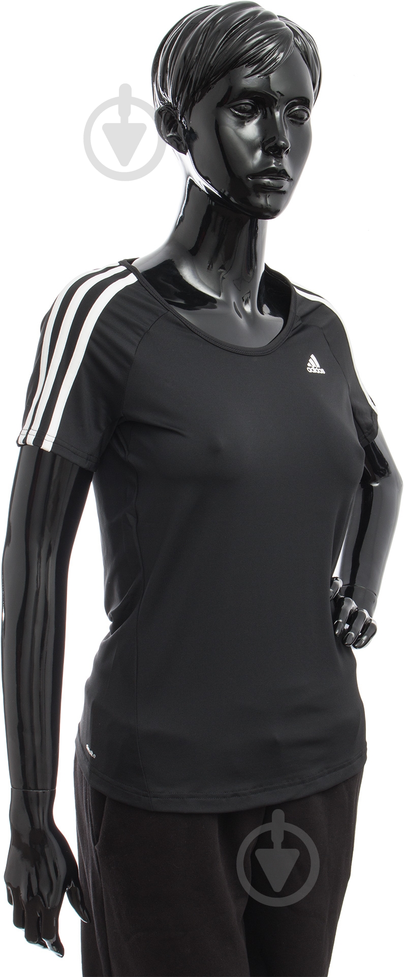 Футболка Adidas BASIC 3S P TEE AY7823 р.M черный - фото 2 Футболка Adidas BASIC 3S P TEE AY7823 р.M черный - фото 2