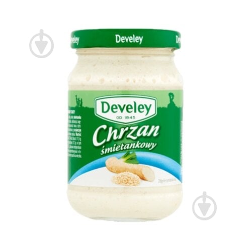 Хрен Develey сливочный 170 г - фото 1 Хрен Develey сливочный 170 г - фото 1