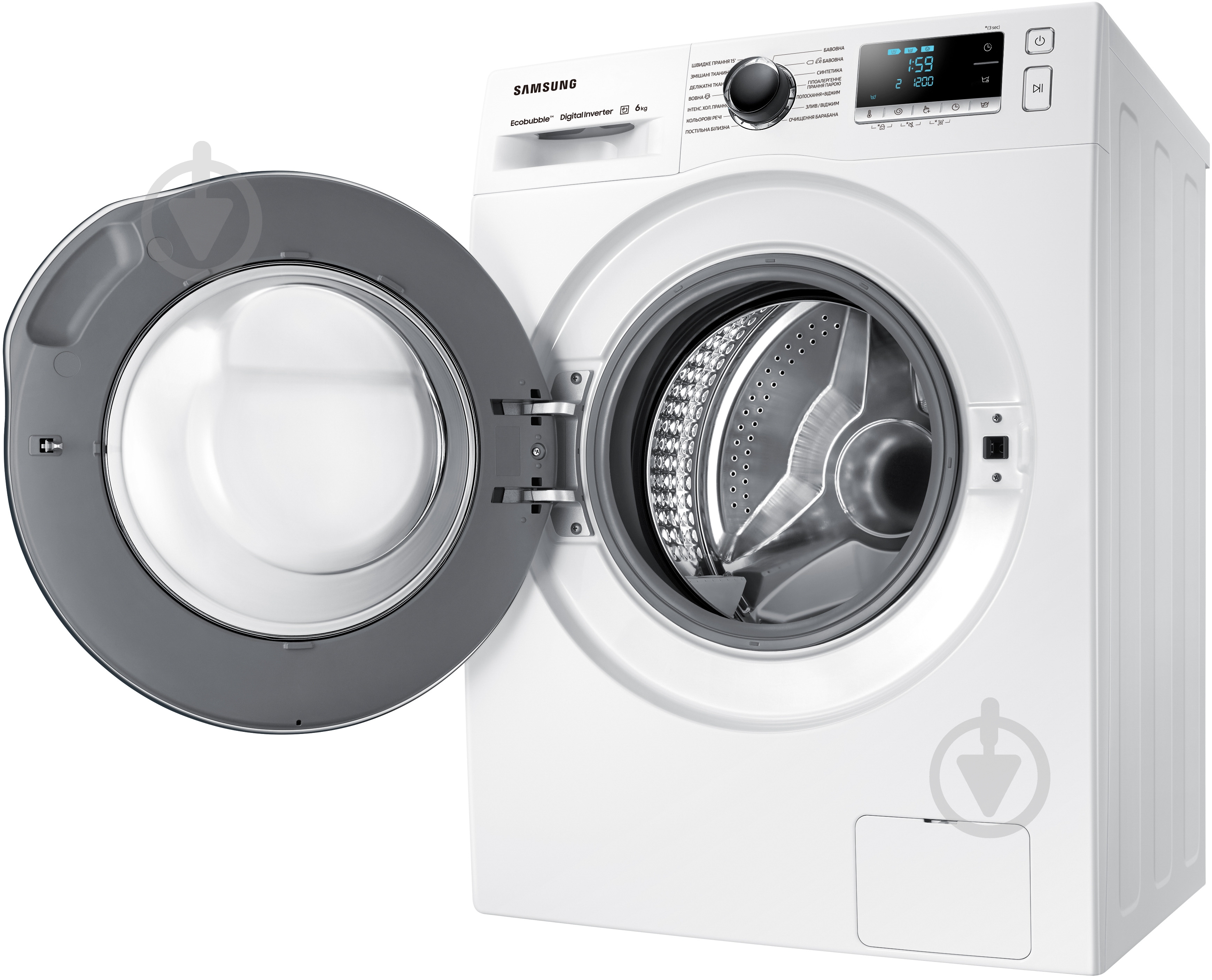 Стиральная машина Samsung WW80J62E0DW/UA - фото 6 Стиральная машина Samsung WW80J62E0DW/UA - фото 6