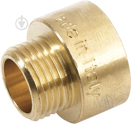 Муфта редукционная ВН General Fittings ВР-НР 1"x3/4" латунь GF - фото 1