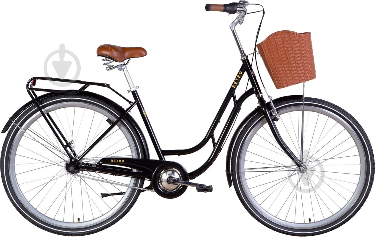 Велосипед Dorozhnik 28" 19"(48 см) Retro OPS-D-28-349 черный - фото 1 Велосипед Dorozhnik 28" 19"(48 см) Retro OPS-D-28-349 черный - фото 1