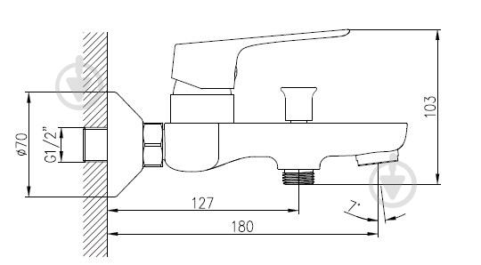 Смеситель для душа Koller Pool Kvadro Start (KS0100) - фото 5 Смеситель для душа Koller Pool Kvadro Start (KS0100) - фото 5