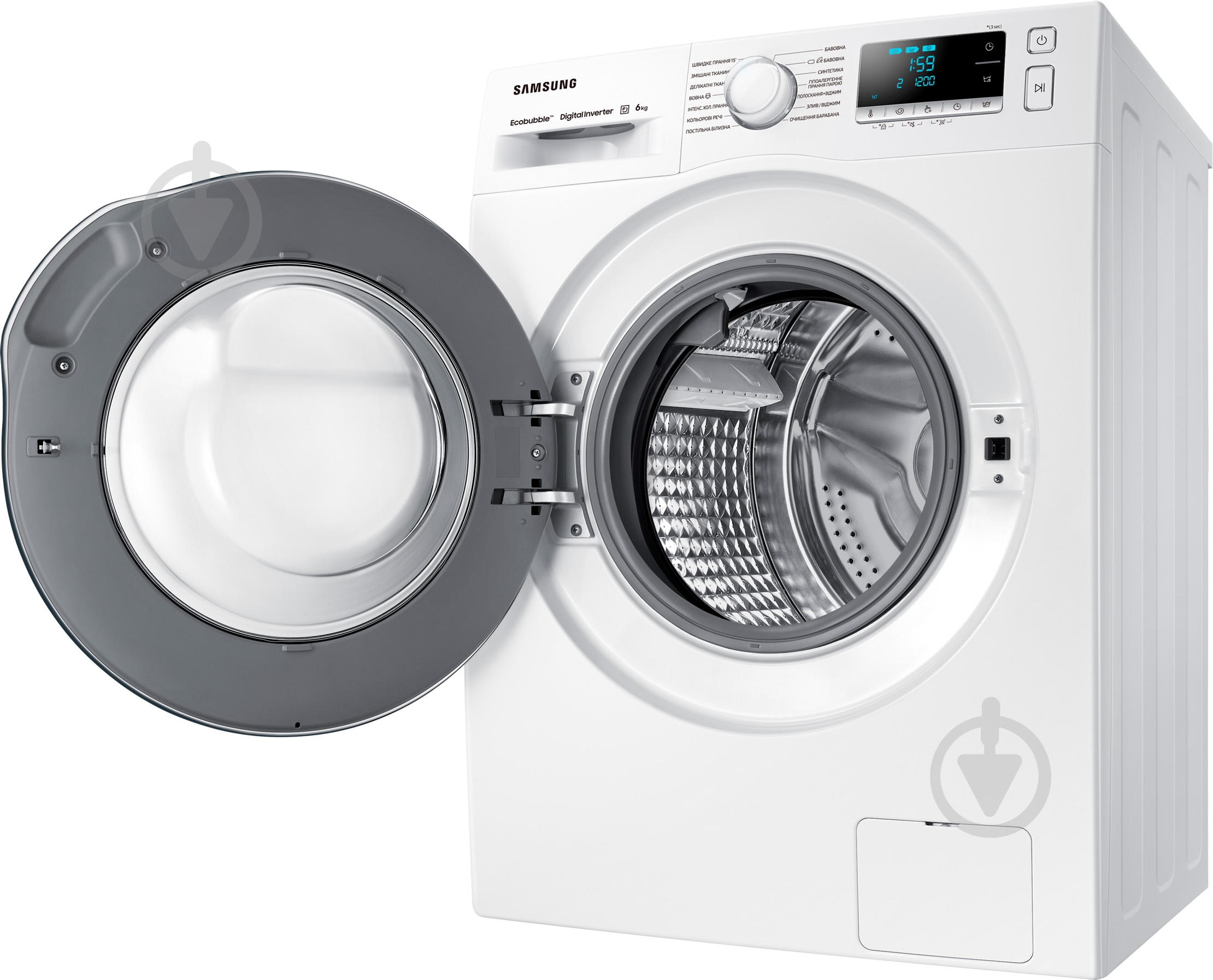 Стиральная машина Samsung WW80J62E0FW/UA - фото 6 Стиральная машина Samsung WW80J62E0FW/UA - фото 6