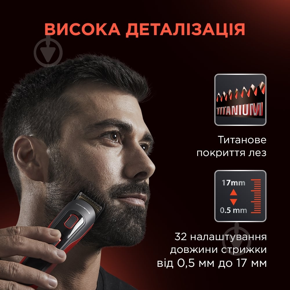 Триммер Rowenta SELECTIUM TN9400F4 - фото 6
