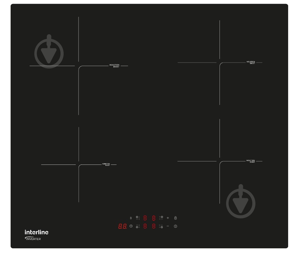 Комплект встраиваемой техники Interline варочная поверхность OEG 731 ETH BA + духовой шкаф HIV 367 SBD BA - фото 11