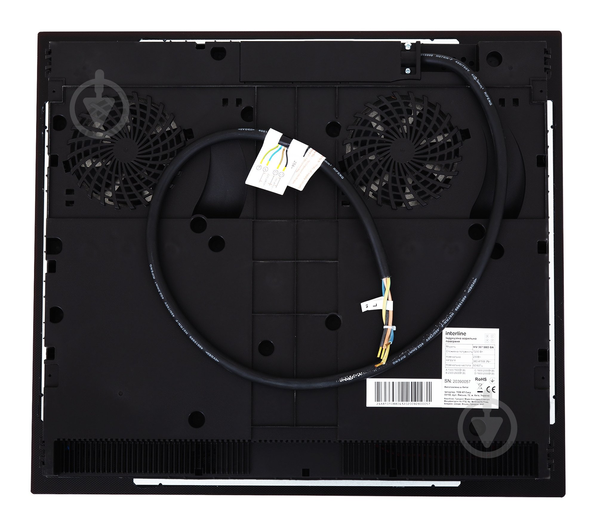 Комплект встраиваемой техники Interline варочная поверхность OEG 731 ETH BA + духовой шкаф HIV 367 SBD BA - фото 14