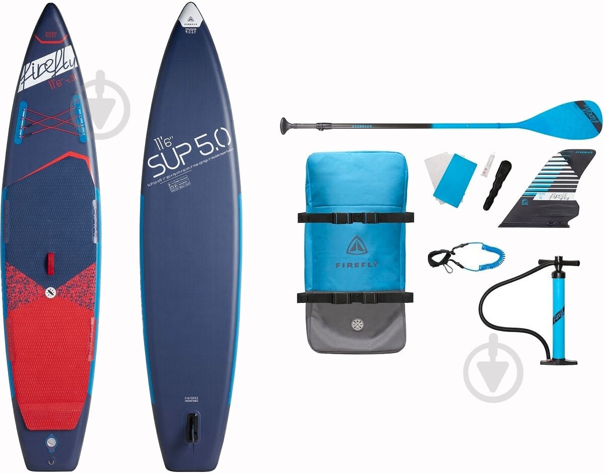 SUP-доска надувная Firefly iSUP 5.0 11'6" (431002-900635) - фото 1