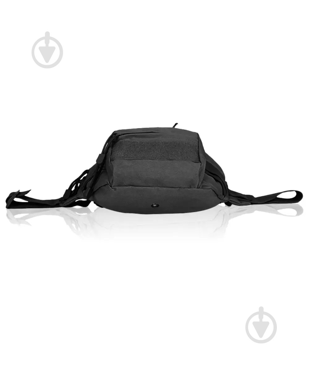 Сумка 1991 ТМ поясная тактическая, черная - фото 5 Сумка 1991 ТМ поясная тактическая, черная - фото 5