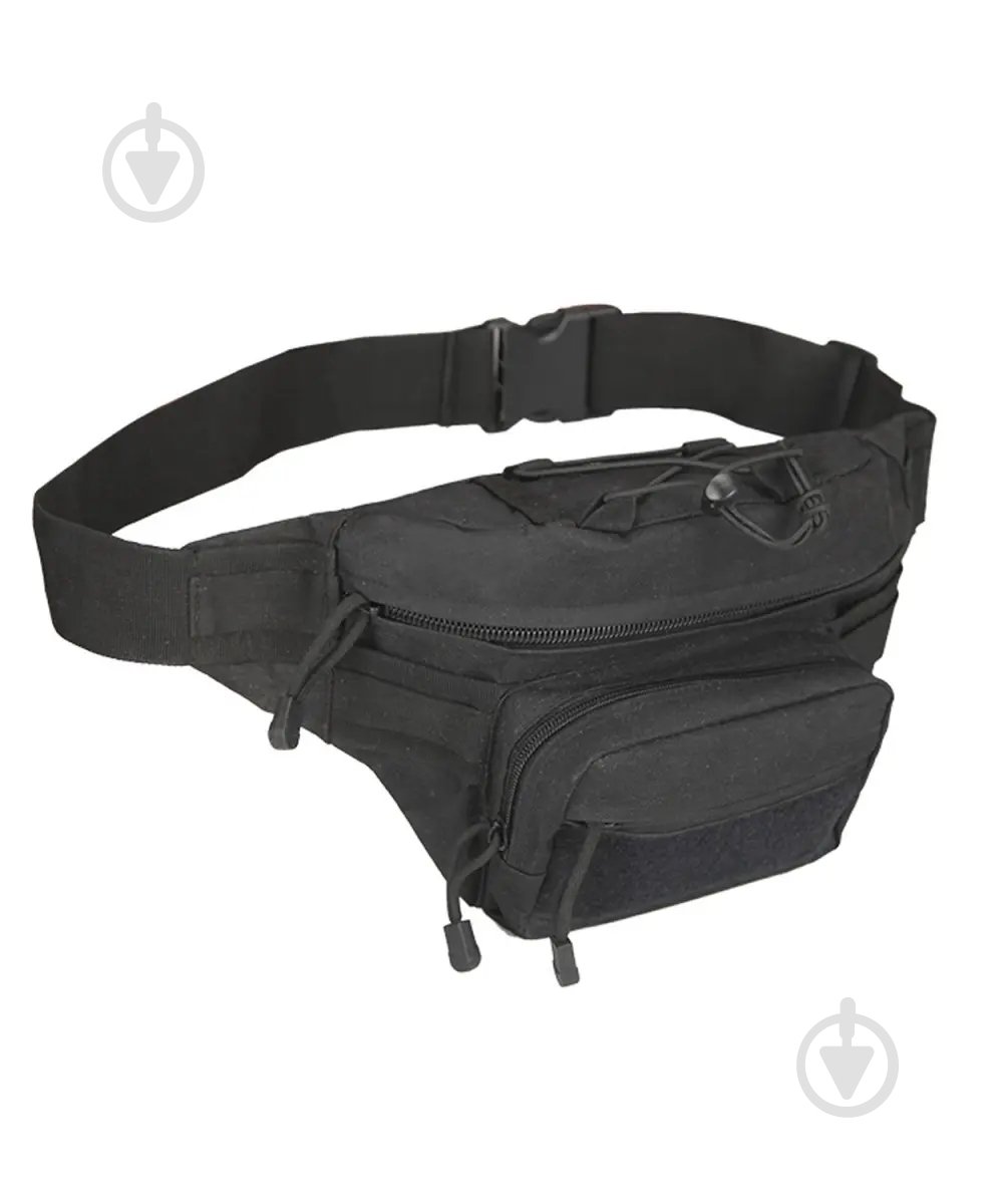 Сумка 1991 ТМ поясная тактическая, черная - фото 1 Сумка 1991 ТМ поясная тактическая, черная - фото 1