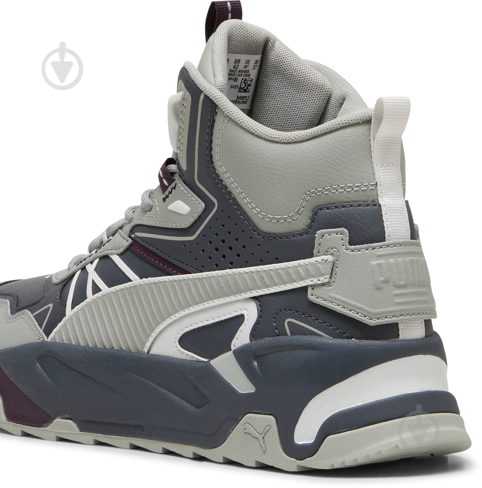 Ботинки Puma TRINITY MID HYBRID L 39398510 р.41 серый - фото 5